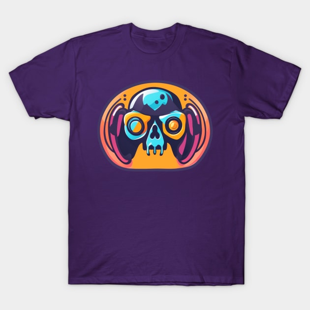Trippy Skull T-Shirt by Gamers Gear